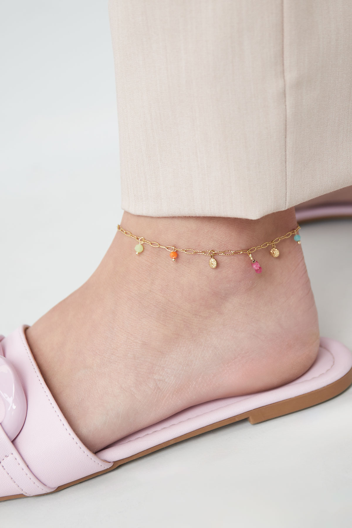 Summer love anklet - gold  h5 Picture2